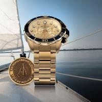 Kit Technos Masculino Acqua Dourado Edição Especial Torben Grael - Js25bbv-1d Js25bbv-1d - 5