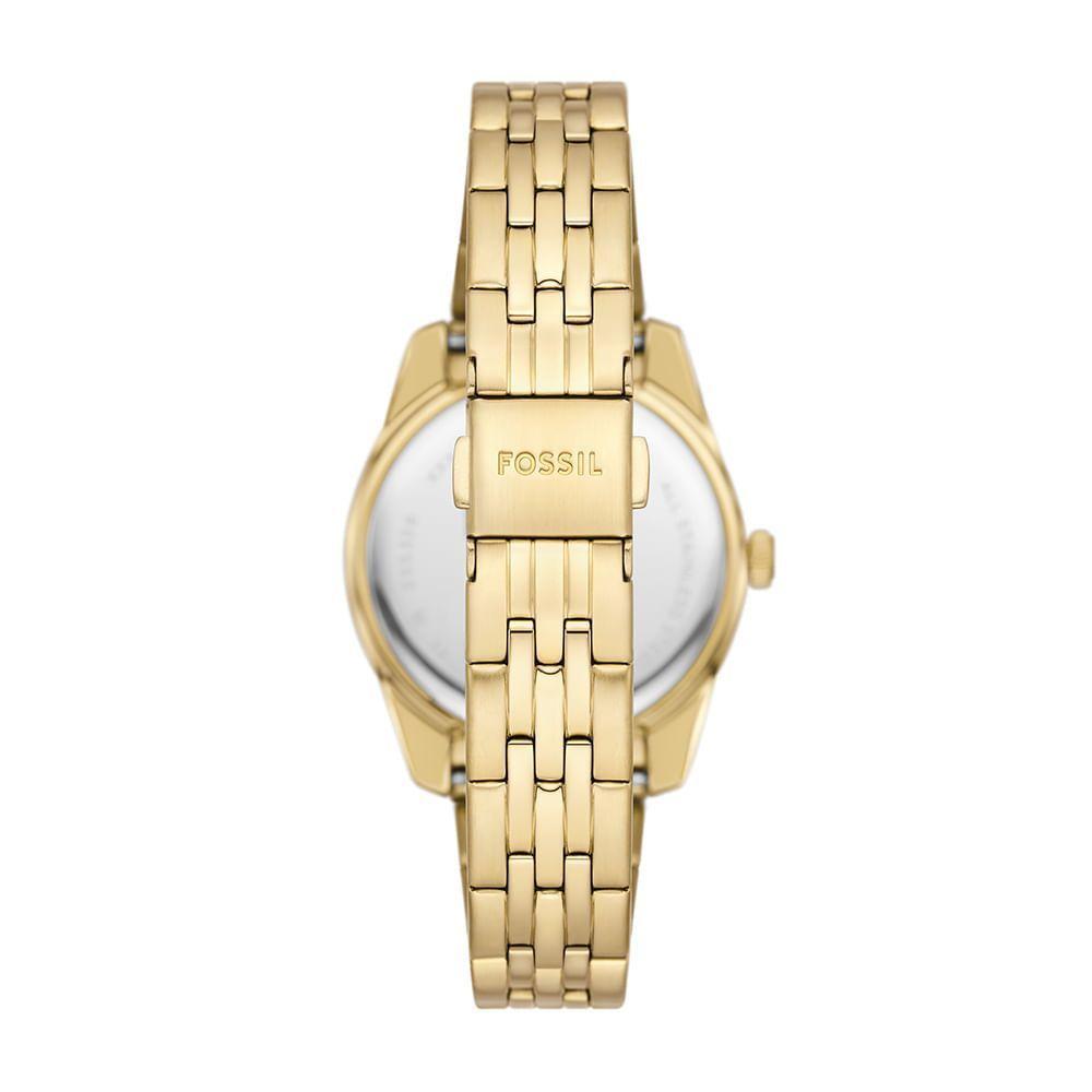 Relógio Fossil Feminino Scarlette Dourado - Es5338-1dn Es5338-1dn - 3