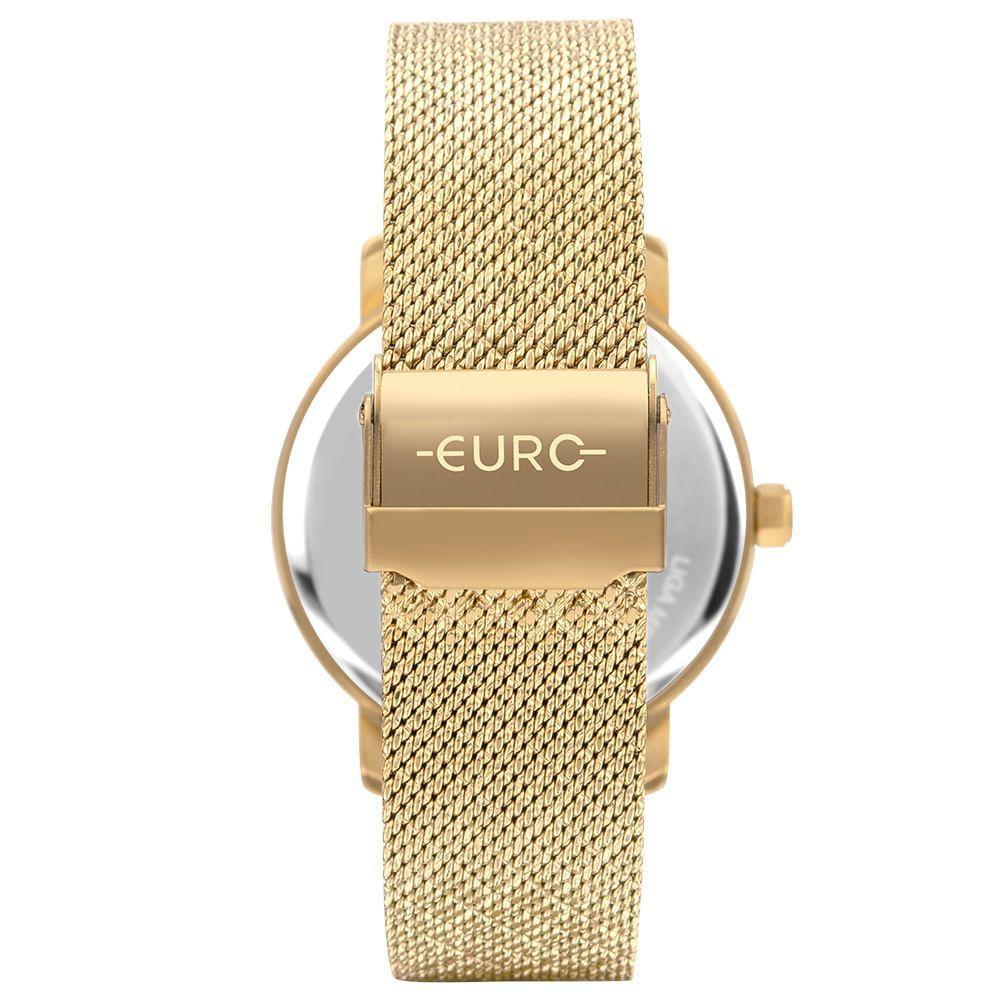 Relógio Euro Feminino Multiglow Dourado - Eu6p29aim-4d Eu6p29aim-4d - 3