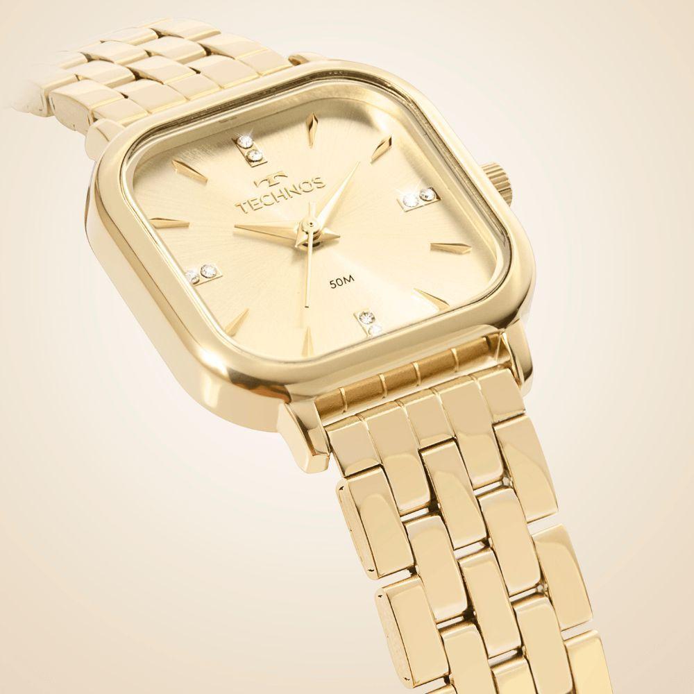 Relógio Technos Feminino Mini Dourado - Gl32bb-1d Gl32bb-1d - 2