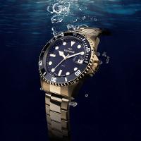 Relógio Technos Masculino Acqua Dourado - 2415dw-1p 2415dw-1p - 3