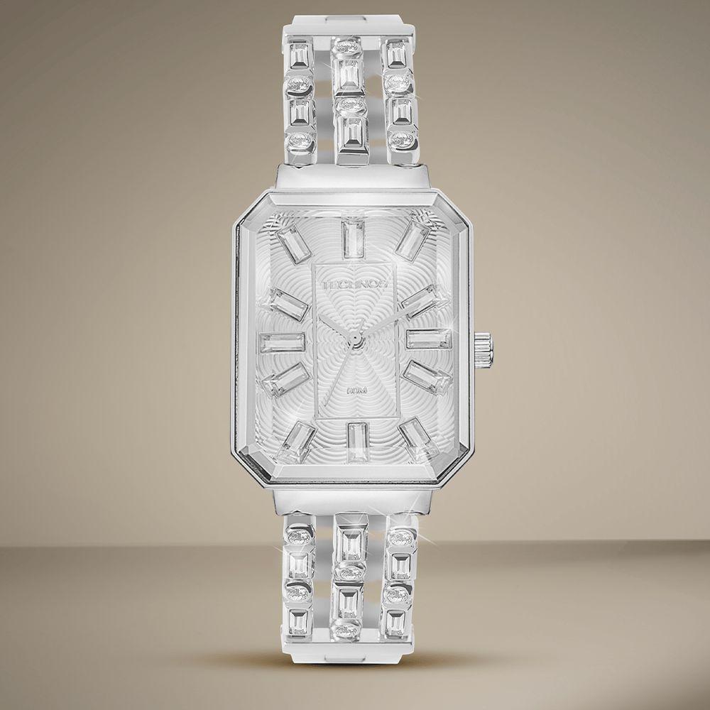 Relógio Technos Feminino Crystal Prata - 2033cz-1k 2033cz-1k - 4