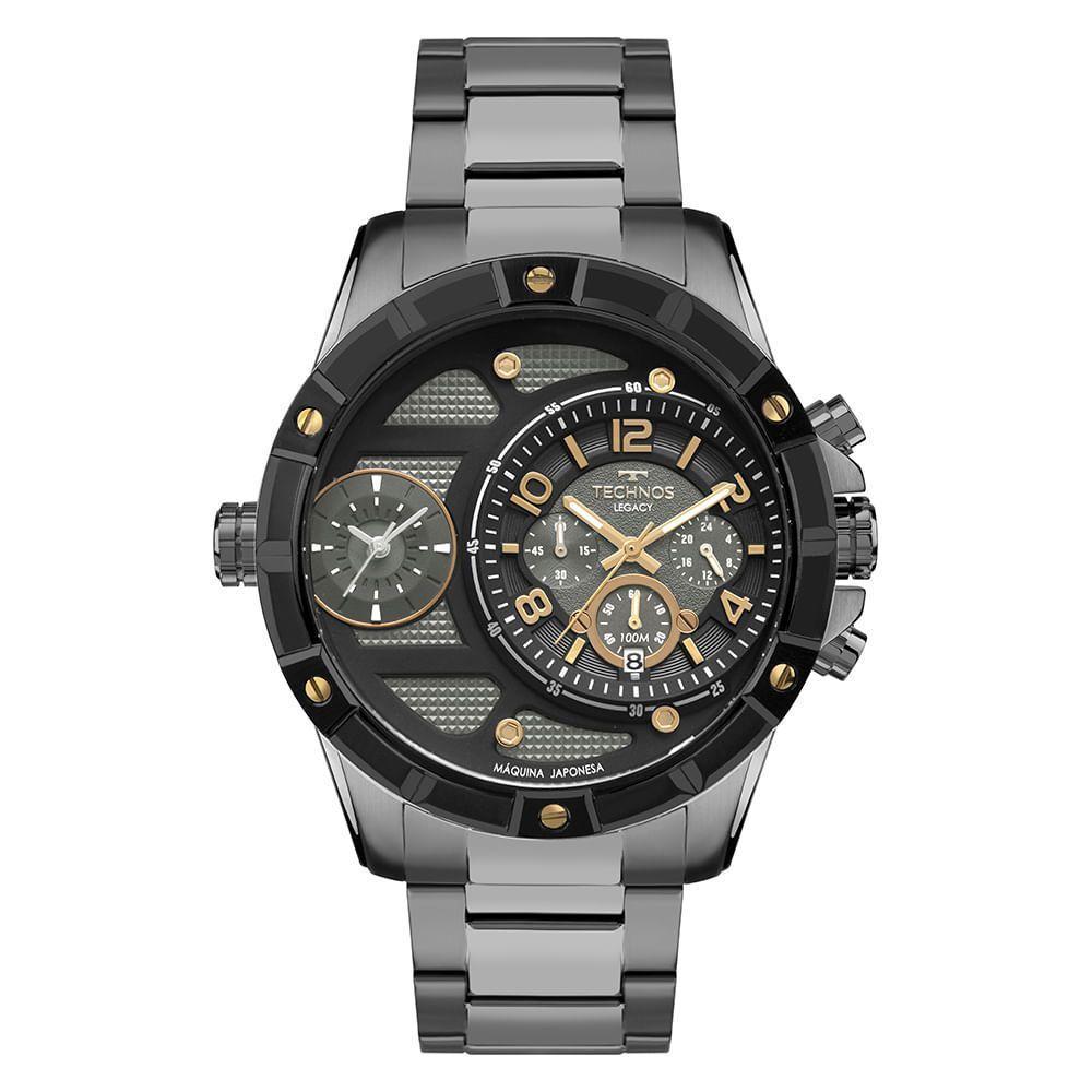 Relógio Technos Masculino Legacy Grafite - Os2a2maqab-1f Os2a2maqab-1f - 1