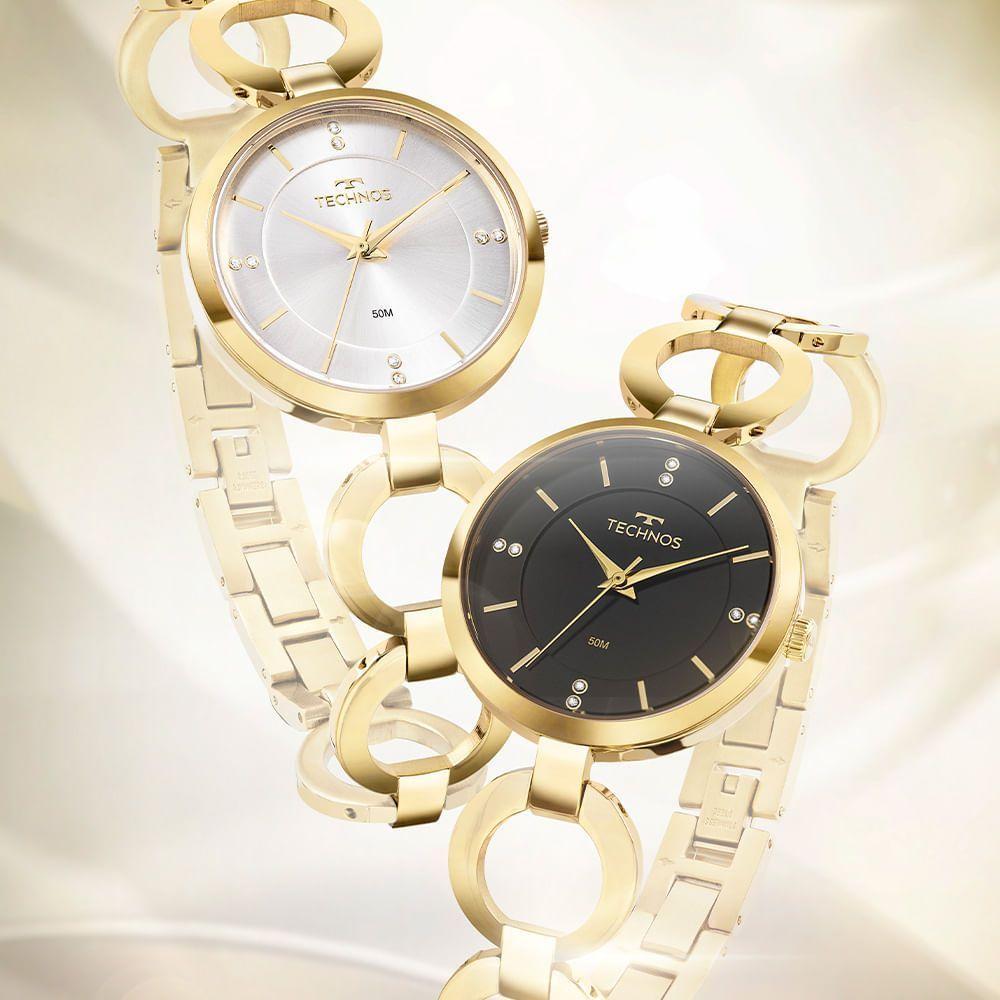 Relógio Technos Feminino Elos Dourado - 2035mwh-1p 2035mwh-1p - 3