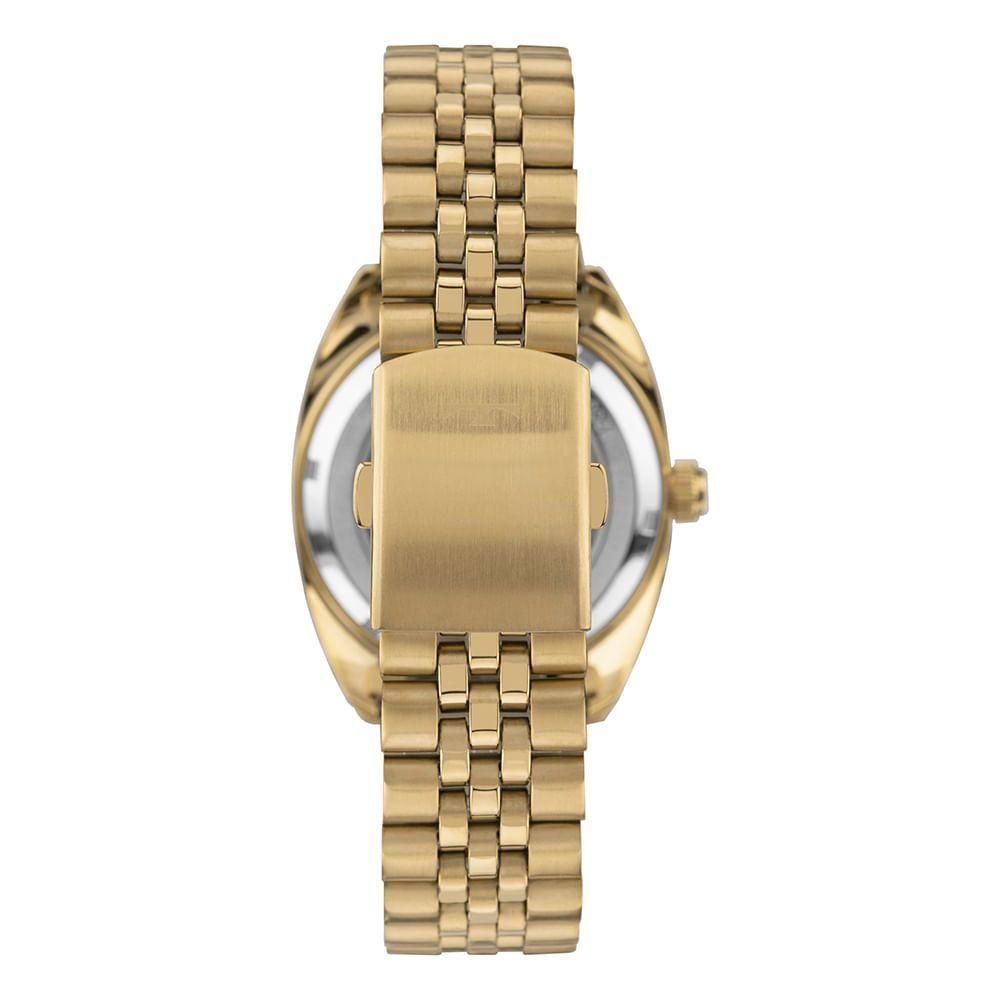 Relógio Technos Masculino Automatico Dourado - 8205on-1a - 3