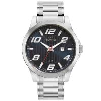 Relógio Technos Masculino Racer Prata - 2115ncg-1a 2115ncg-1a - 1
