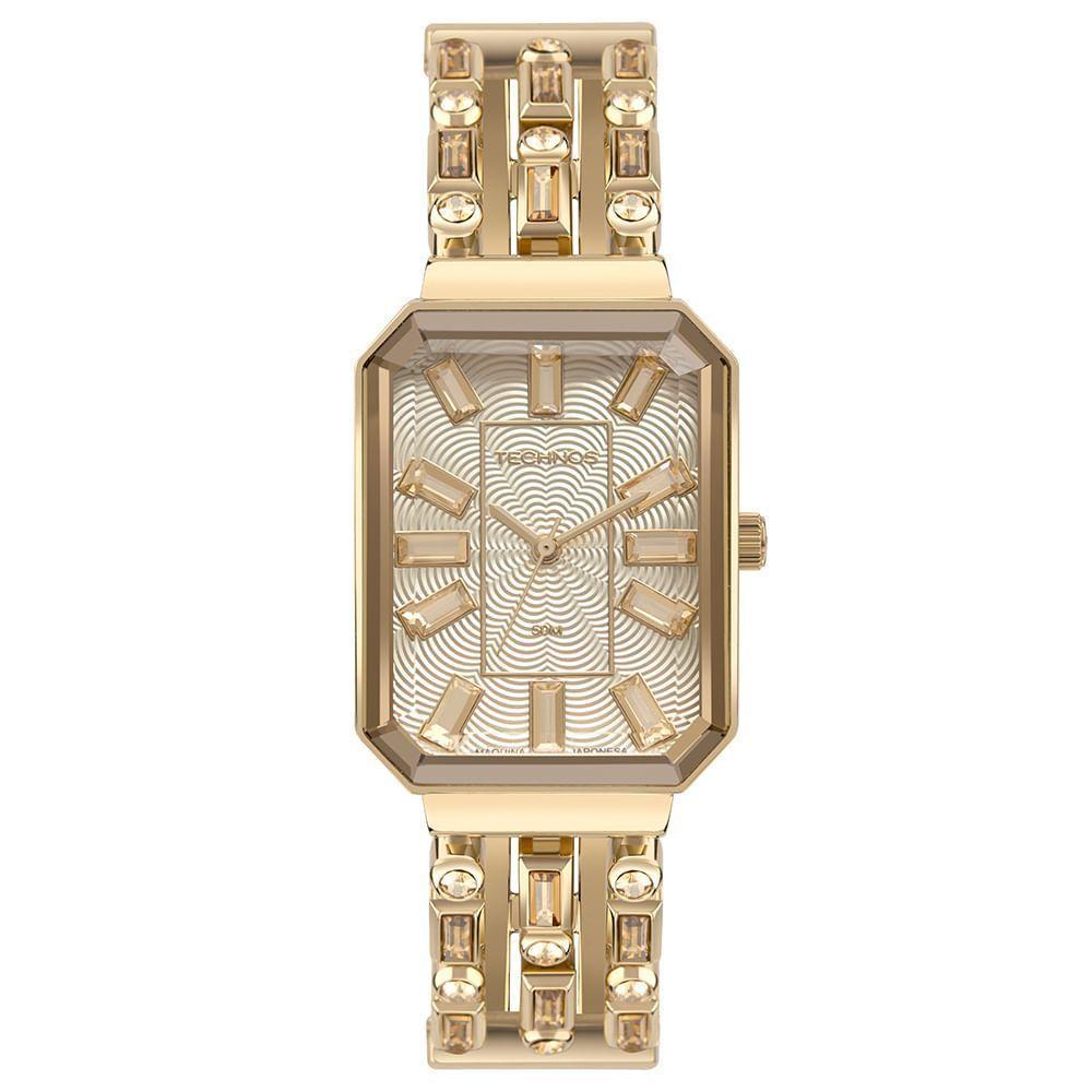 Relógio Technos Feminino Crystal Dourado - 2033da-1x 2033da-1x - 1