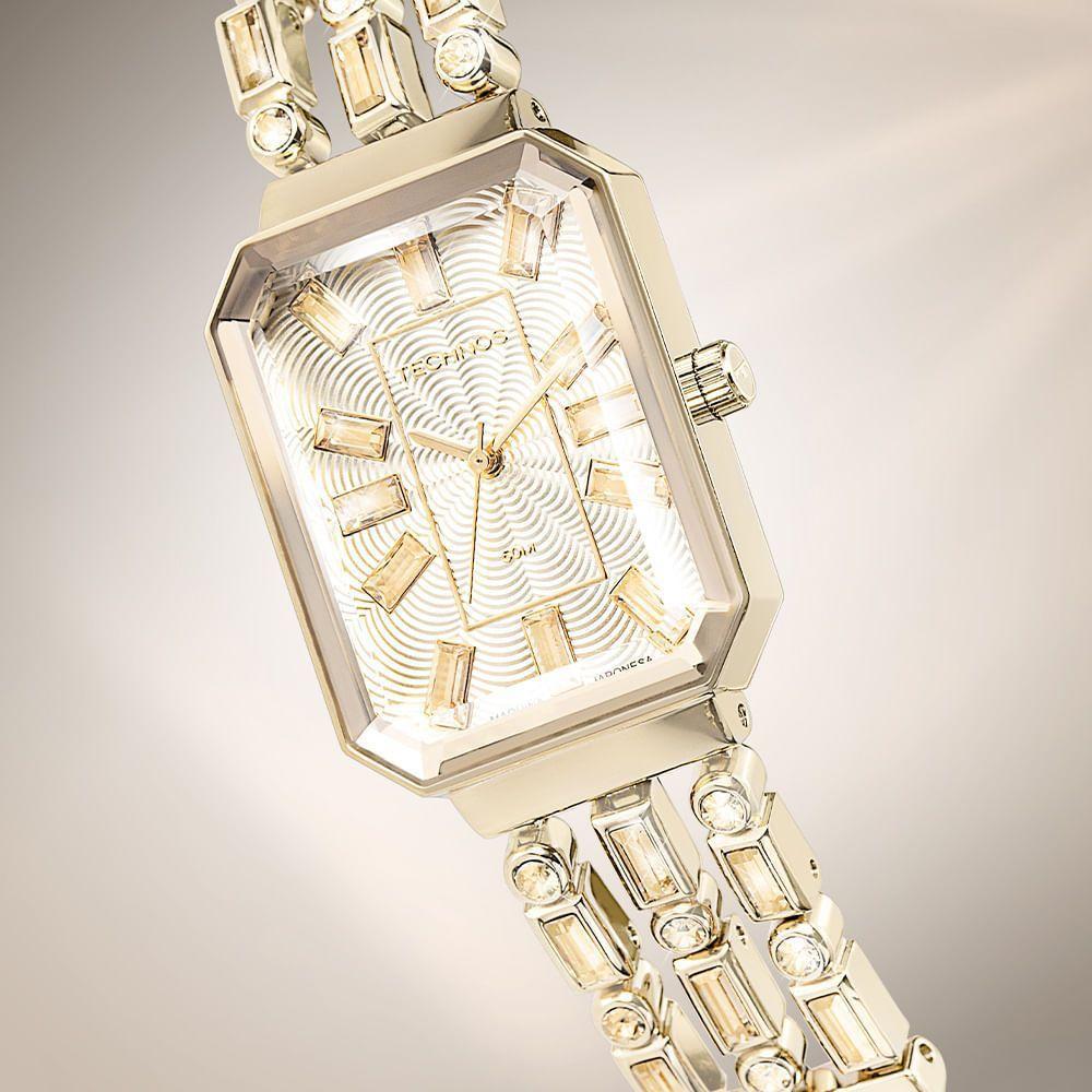 Relógio Technos Feminino Crystal Dourado - 2033da-1x 2033da-1x - 5