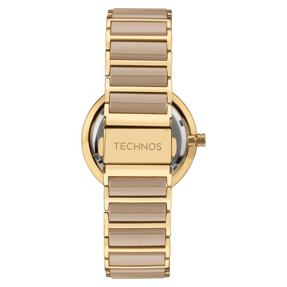 Relógio Technos Feminino Ceramic Sapphire Dourado - 2035lmm-1x - 3