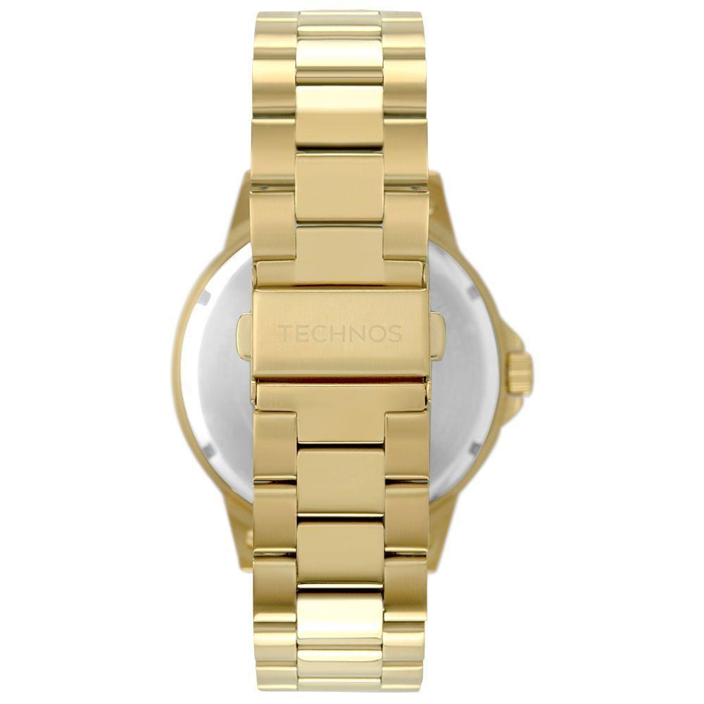 Relógio Technos Masculino Racer Dourado 2117lbo-4p 2117lbo-4p - 3