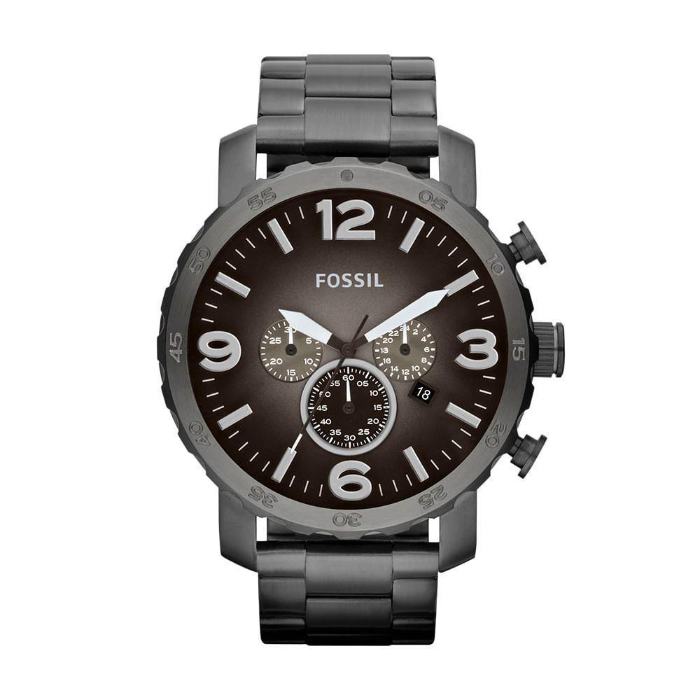 Relógio Fossil Masculino Nate - Jr1437-4pn Jr1437-4pn - 1