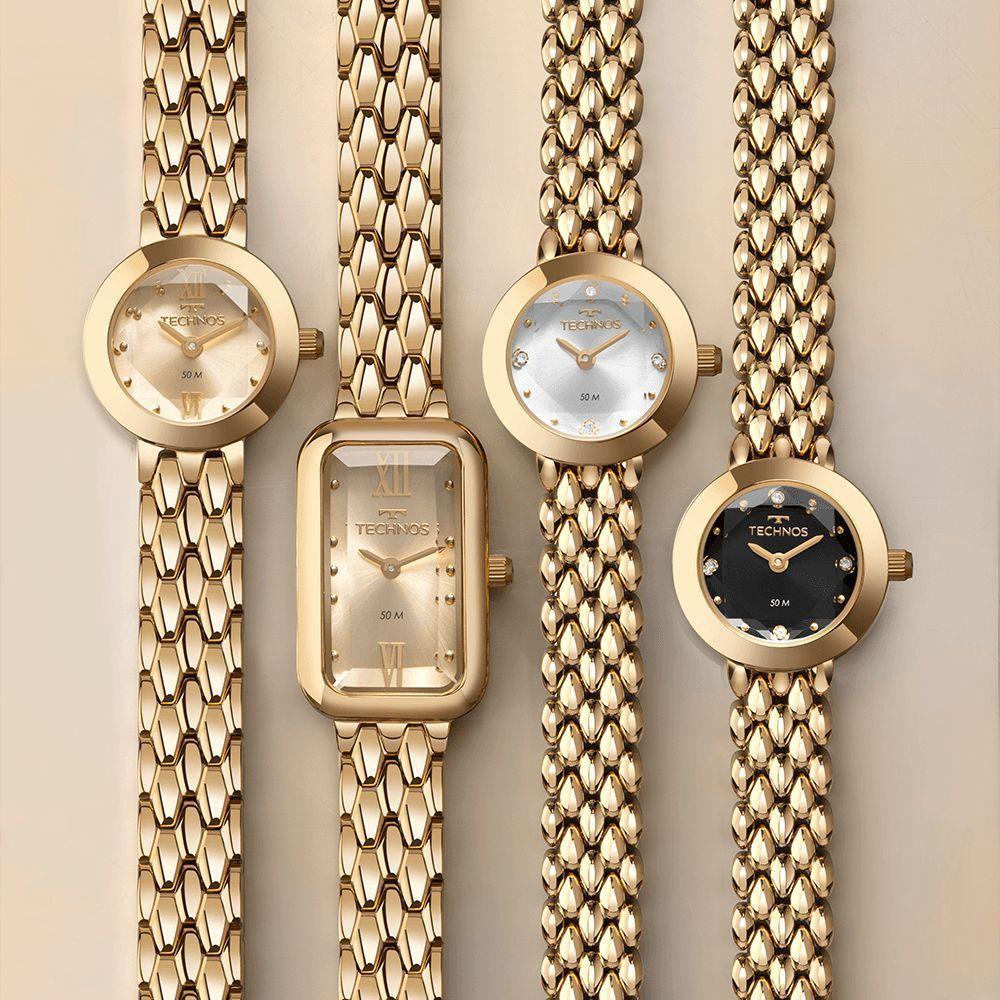 Relógio Technos Feminino Mini Dourado - 5y20ln-1d 5y20ln-1d - 3