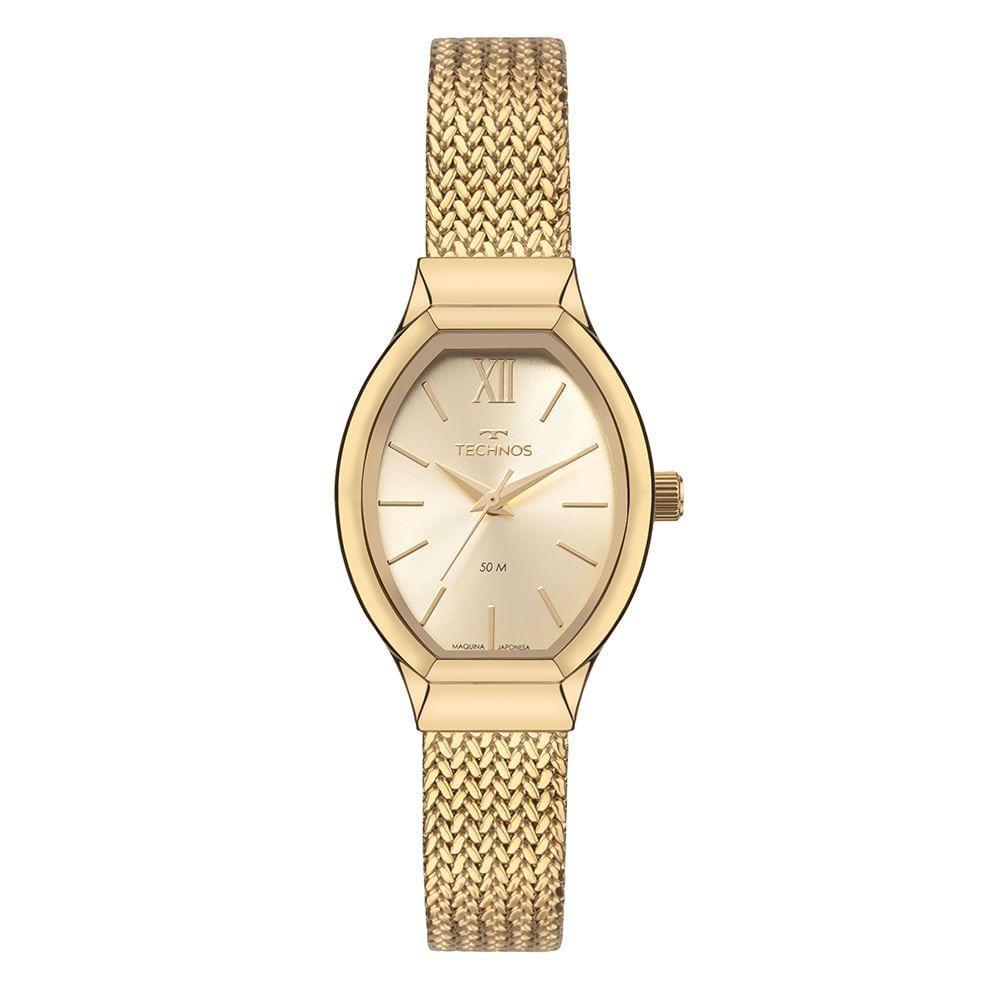 Relógio Technos Feminino Style Dourado - 2035nct-1x - 1