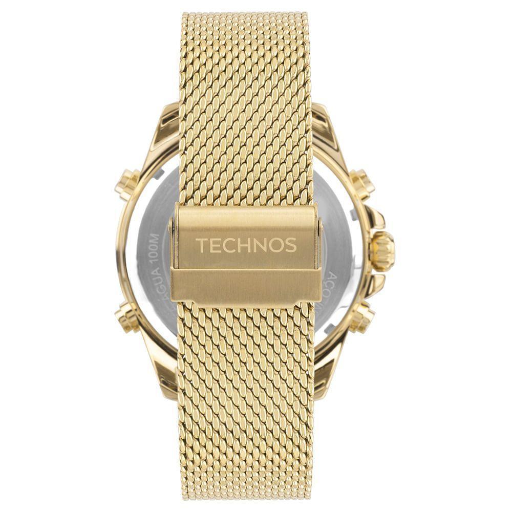 Relógio Technos Masculino Digitech Dourado - W23721aae-1a W23721aae-1a - 3