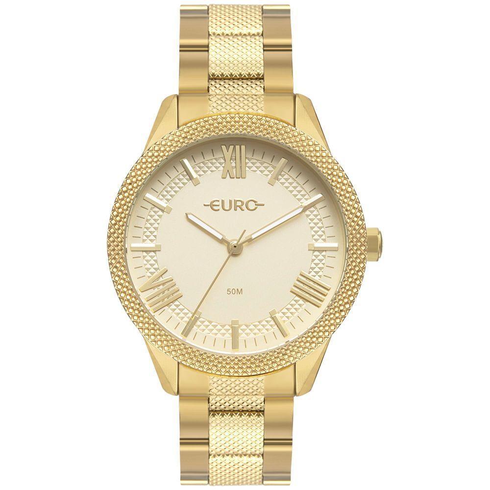 Relógio Euro Feminino Glitz Dourado - Eu2036yuz-4d - 1