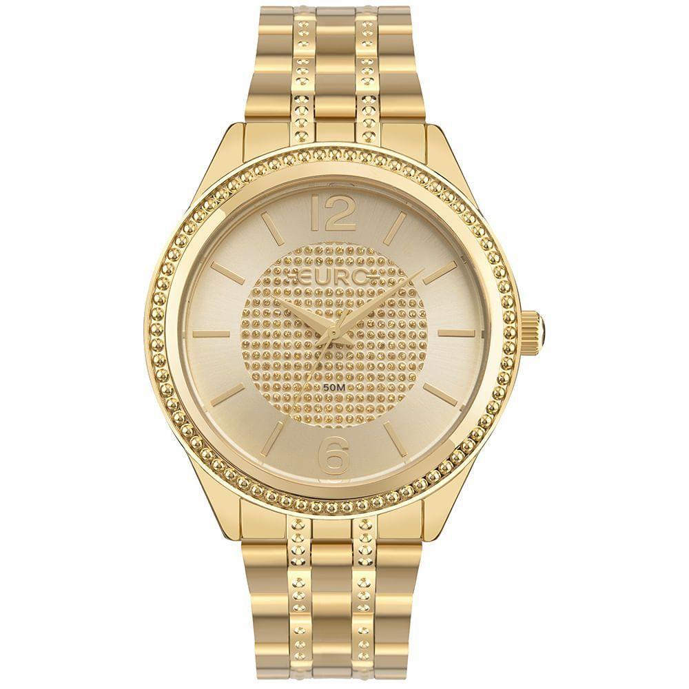 Relógio Euro Feminino Glitz Dourado - Eu2035yxa-4d - 1