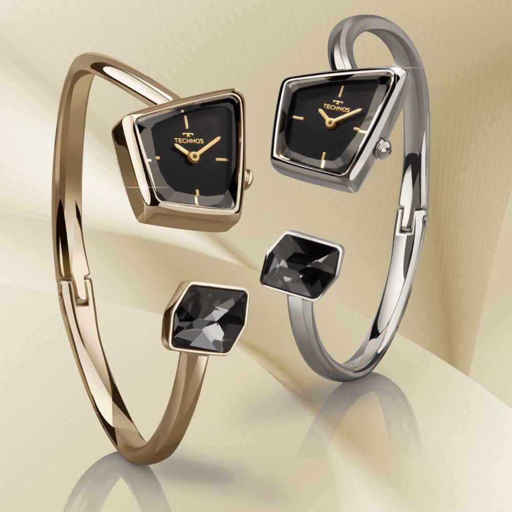 Relógio Technos Feminino Crystal Prata - Vx10ab-1p Vx10ab-1p - 3