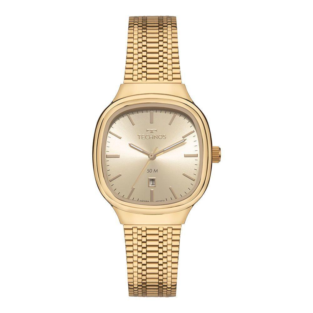 Relógio Technos Feminino Style Dourado - 2015cfa-1x - 1