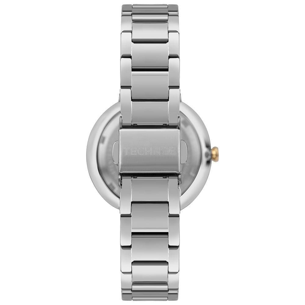 Relógio Technos Feminino Slim Prata - Vj21ad-1d Vj21ad-1d - 3