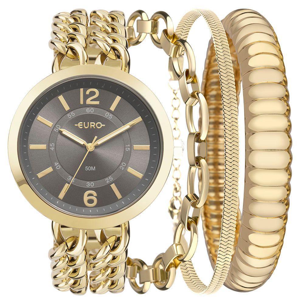 Kit Euro Feminino Soul Dourado - Eu2035yth-k4f Eu2035yth-k4f - 1