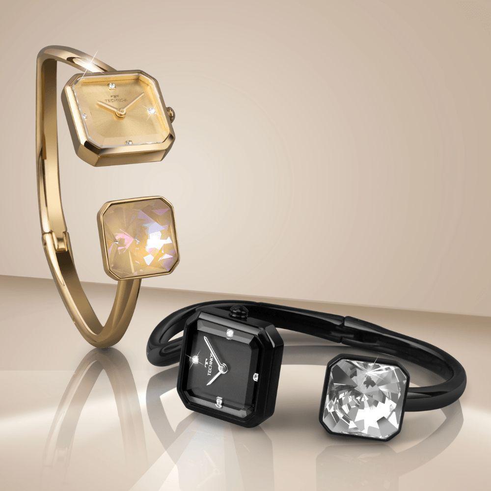 Relógio Technos Feminino Crystal Dourado - 751aa-1d 751aa-1d - 4