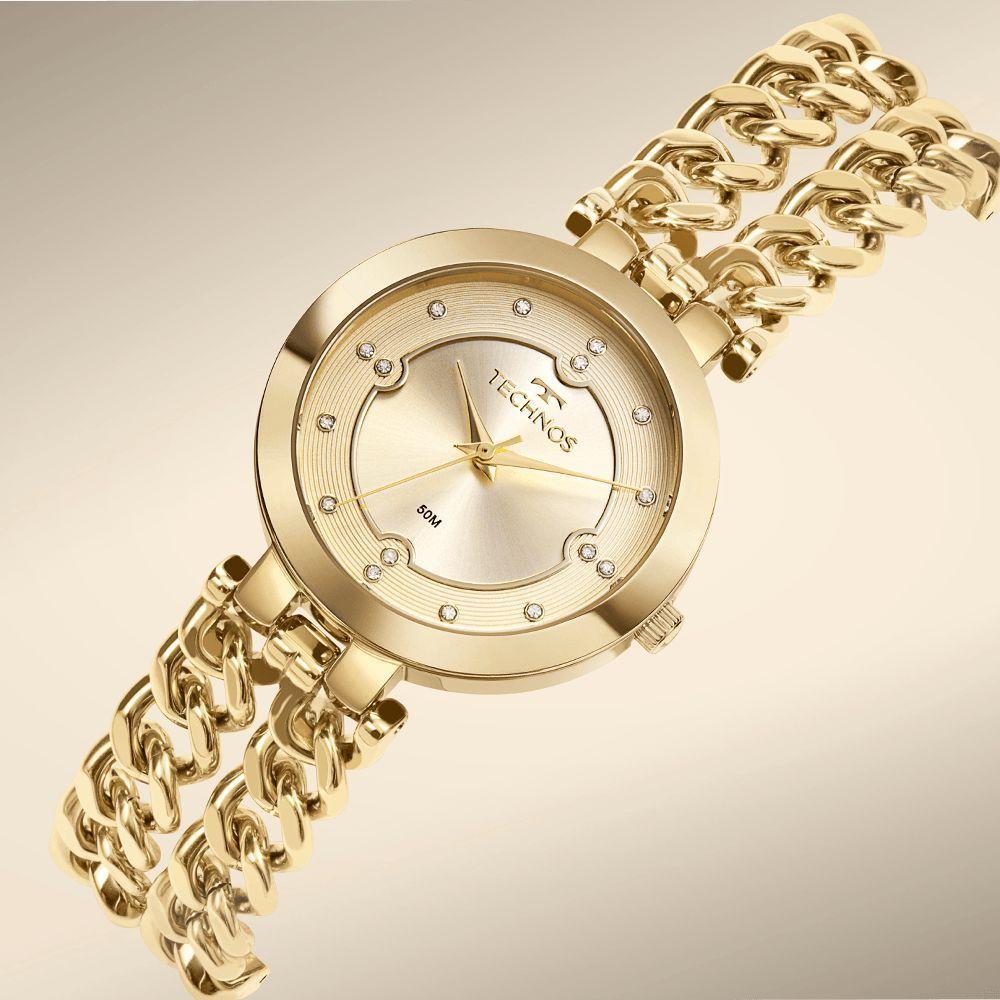 Relógio Technos Feminino Elos Dourado - 2035mzm-1d 2035mzm-1d - 2