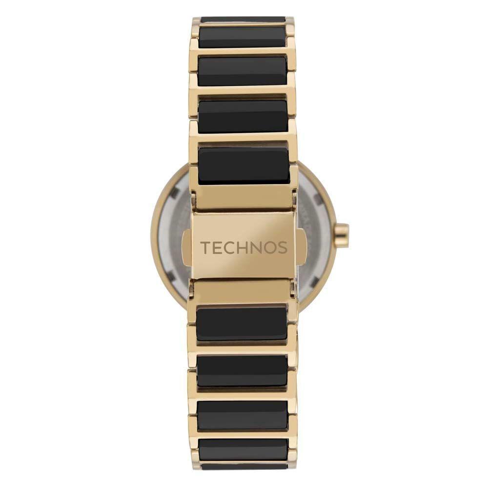 Relógio Technos Unissex Ceramic-saphire Dourado - 2015bv-1a 2015bv-1a - 3