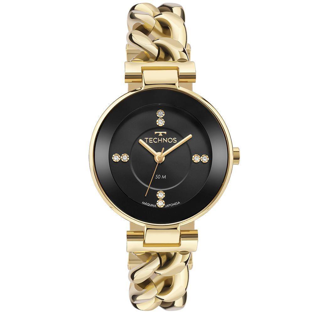 Relógio Technos Feminino Elos Dourado - 2036mqm-1p 2036mqm-1p - 1