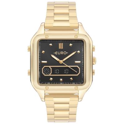 Relógio Euro Feminino Fashion Fit Sporty Dourado - Eubj3890aat-4p Eubj3890aat-4p