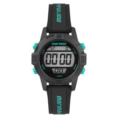 Relógio Masculino Nxt MO13800B-8V Digital Pulseira Silicone Preto Mormaii