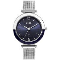 Relógio Euro Feminino Glitz Prata - Eu2035yxr-4a - 1