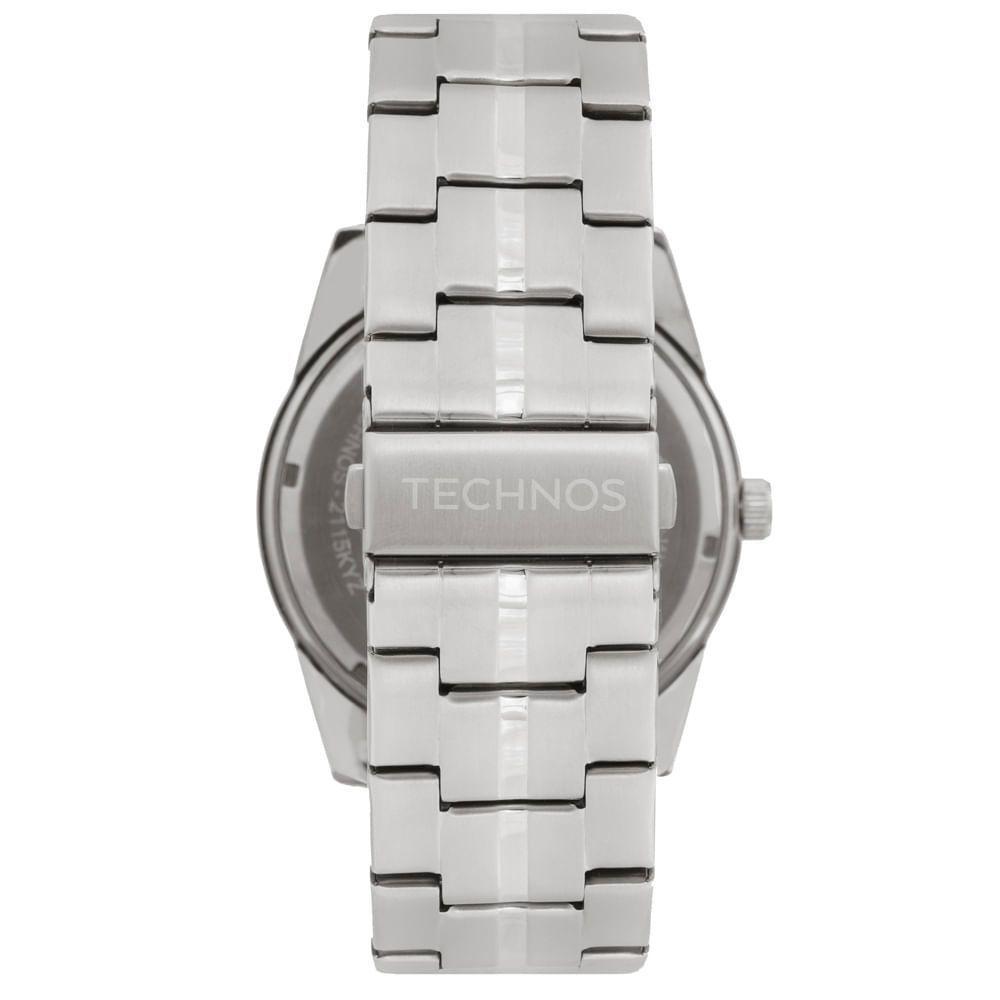 Relógio Technos Racer 2115kyx-1p Prata 2115kyx-1p - 3