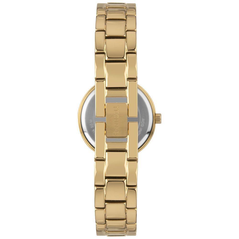 Relógio Technos Feminino Crystal Dourado - 2036nav-1k - 3