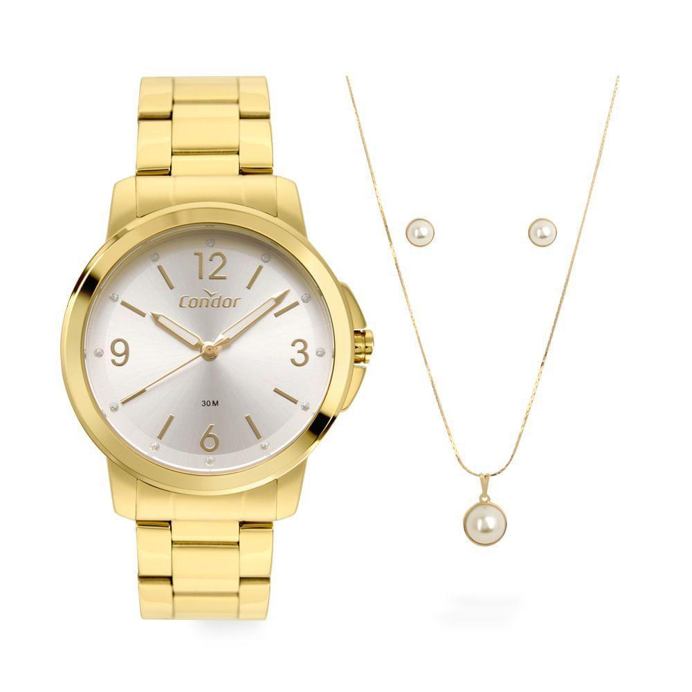 Kit Condor Feminino Dia A Dia Dourado - Co2035naz-k4d Co2035naz-k4d - 1