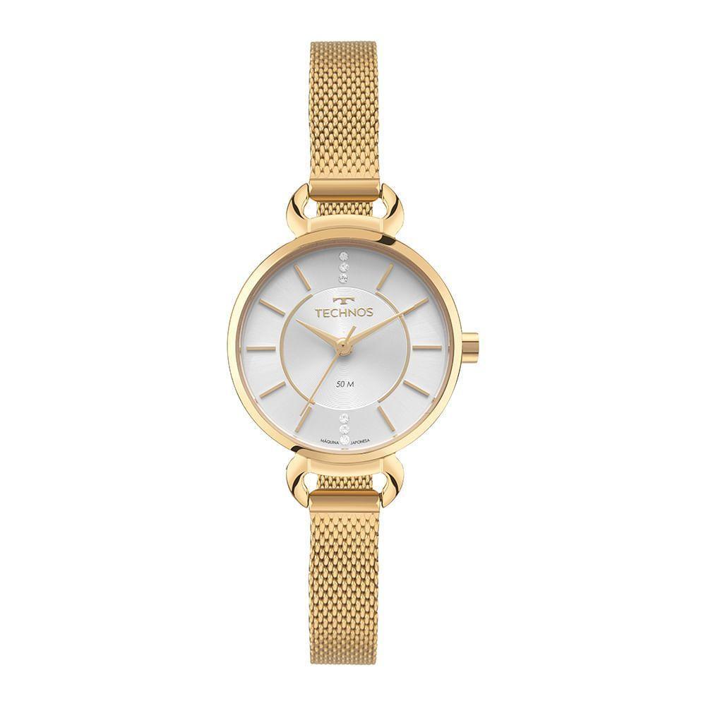 Relógio Technos Feminino Mini Dourado - 2035nbq-1k - 1