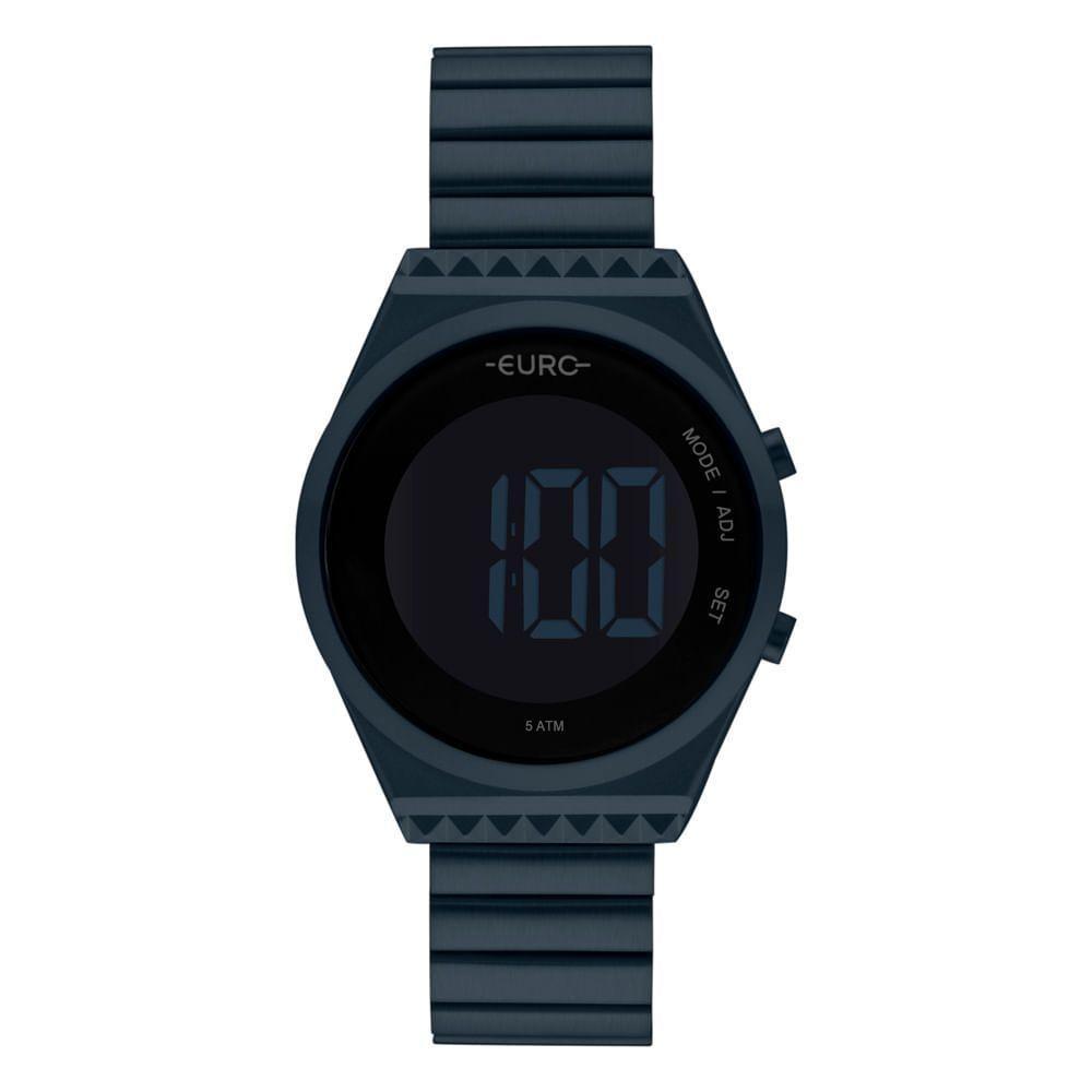 Relógio Euro Fashion Fit Slim Feminino Azul Eubjt016ae-4a Eubjt016ae-4a - 1