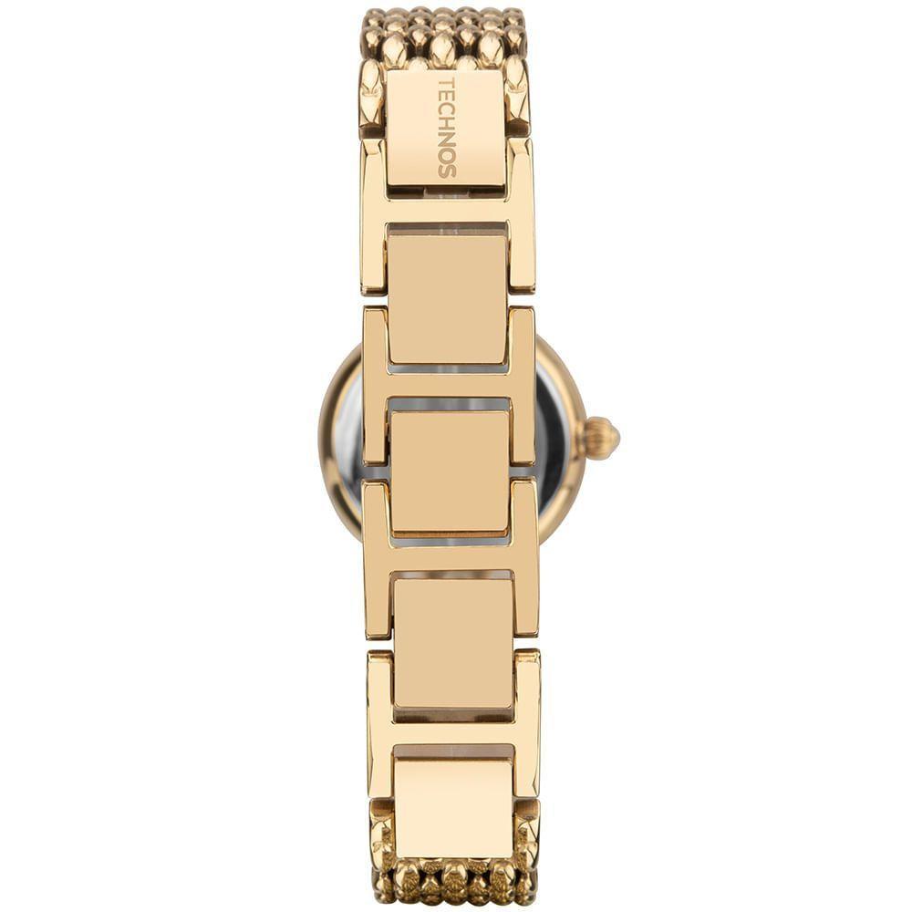 Relógio Technos Feminino Mini Joia Dourado - 2035nbl-1d - 3