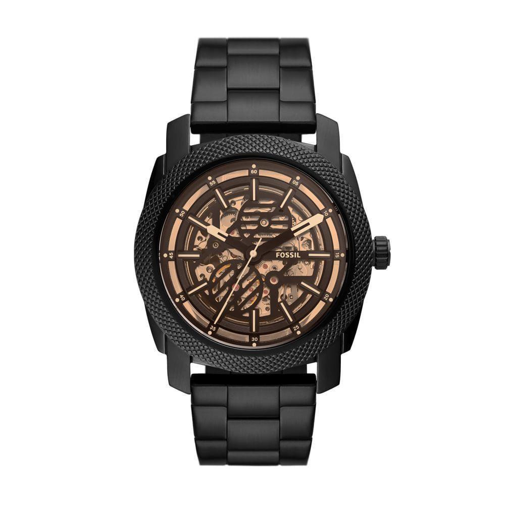Relógio Fossil Masculino Machine Preto - Me3253-1pn Me3253-1pn - 1