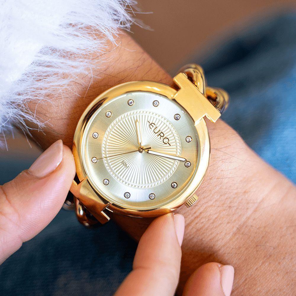 Relógio Euro Feminino Chains Dourado - Eu2035ytt-4d Eu2035ytt-4d - 3