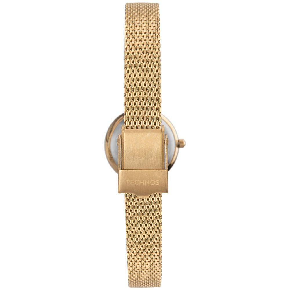 Relógio Technos Feminino Slim Dourado - Vj20ab-1x - 3