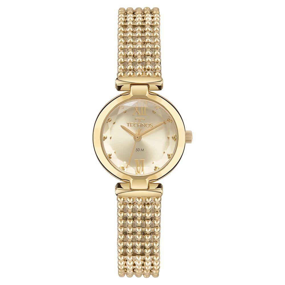 Relógio Technos Feminino Mini Joia Dourado - 2035mzf-1d 2035mzf-1d - 1