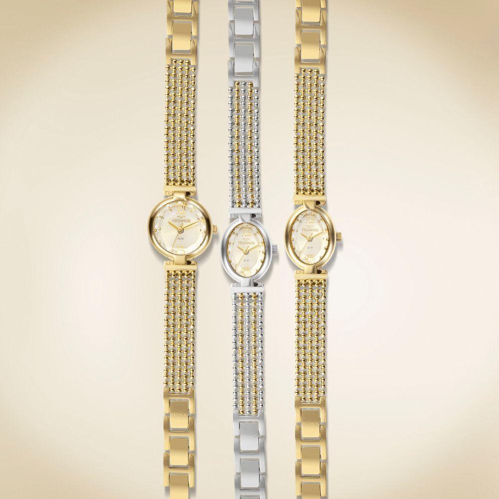 Relógio Technos Feminino Mini Joia Dourado - 2035mzf-1d 2035mzf-1d - 4