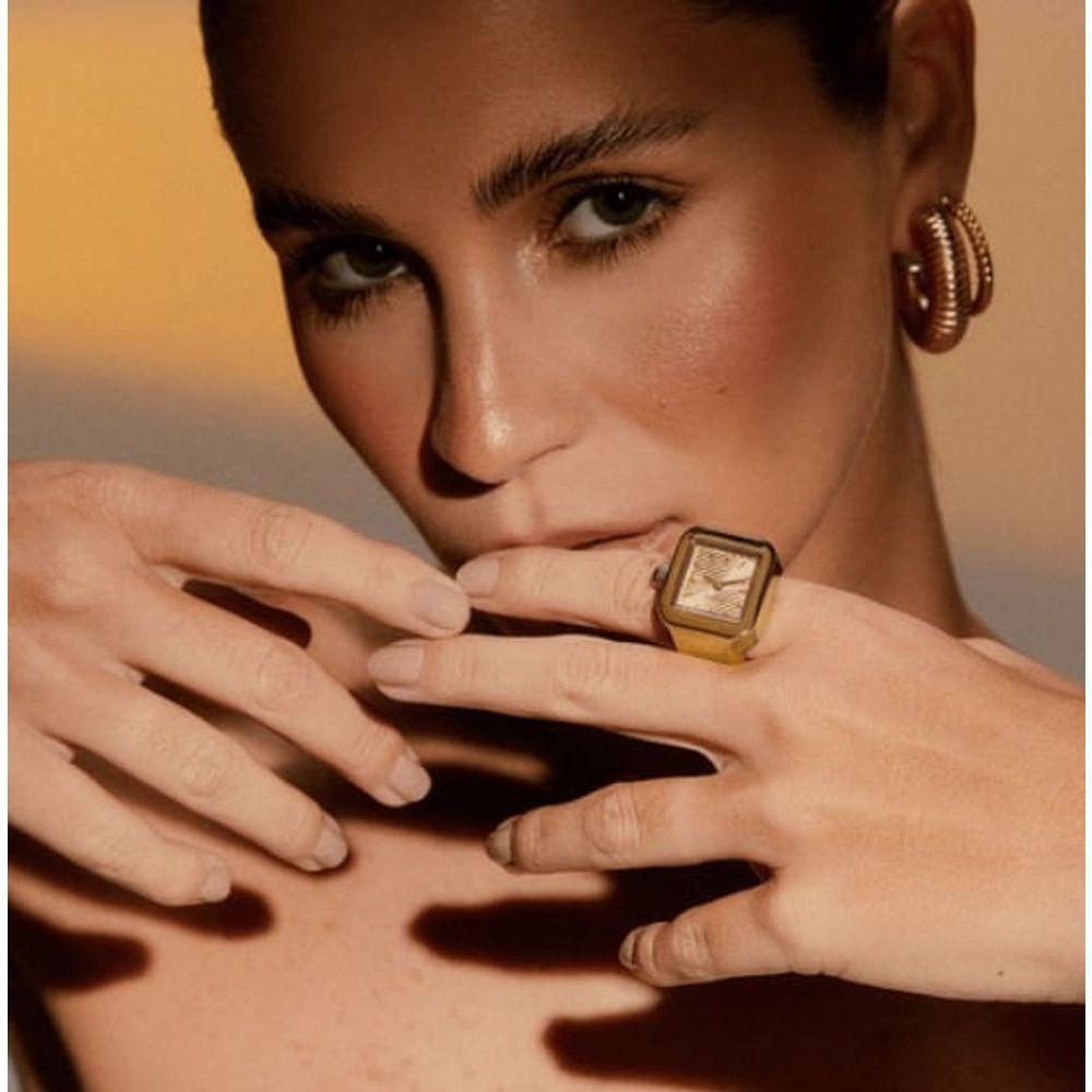 Relógio Anel Euro Feminino Unique Dourado - Eu2035yww-4di Eu2035yww-4di - 4