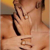 Relógio Anel Euro Feminino Unique Dourado - Eu2035yww-4di Eu2035yww-4di - 5