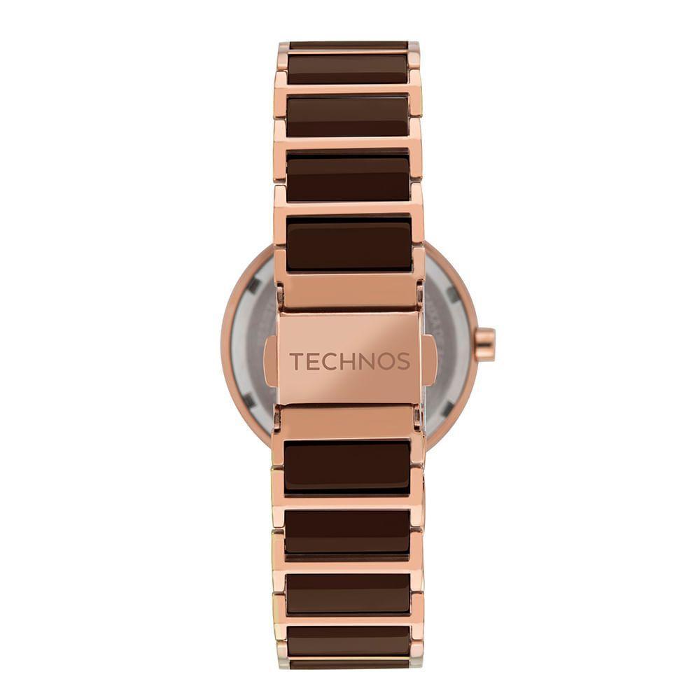 Relógio Technos Feminino Ceramic-saphire Rosé - 2015cev-1m 2015cev-1m - 3