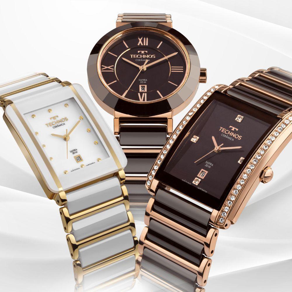 Relógio Technos Feminino Ceramic-saphire Rosé - 2015cev-1m 2015cev-1m - 4