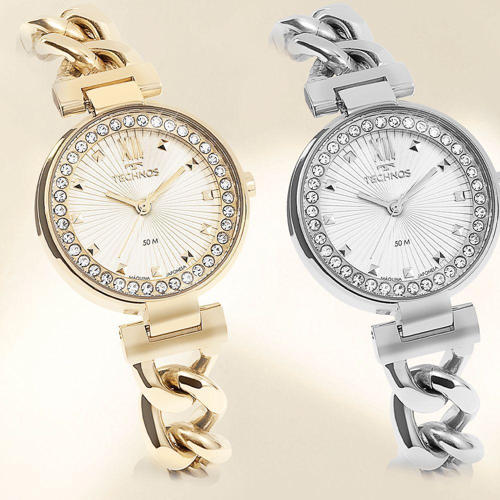 Relógio Technos Feminino Elos Dourado - 2035mxs-1d 2035mxs-1d - 2