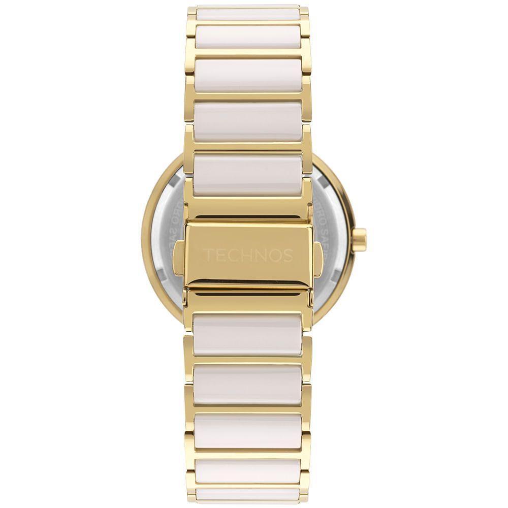 Relógio Technos Feminino Ceramic-saphire Dourado - 2036mrp-1b 2036mrp-1b - 3