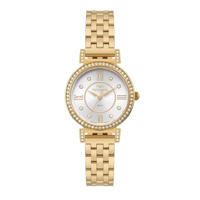 Relógio Feminino 2035NCA-1K Analógico com Pulseira em Aço Inox Dourado Technos