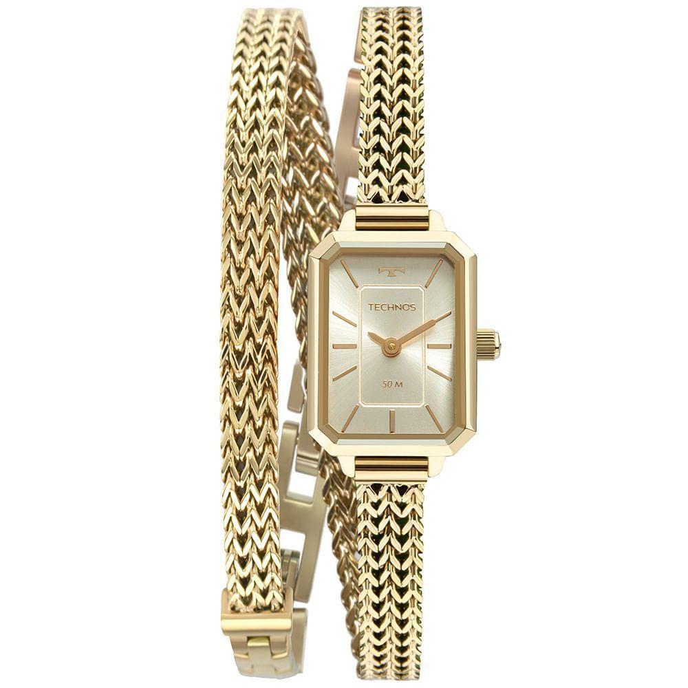Relógio Technos Feminino Mini Dourado - 5y20iv-1x 5y20iv-1x - 1